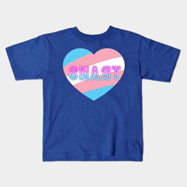 Mirror Transgender Kids T-Shirt by AlphabetArmy